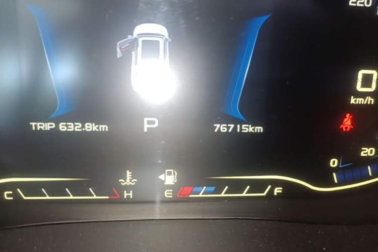 Used Geely Auto Vision X6 2018 1.4T CVT 4G Connected Flagship Edition Instrument Cluster