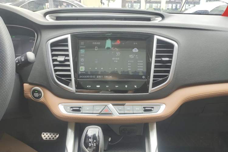Used Geely Auto Vision X6 2018 1.4T CVT 4G Connected Flagship Edition Audio And AC Panel