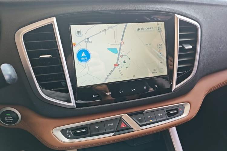 Used Geely Auto Vision X6 2018 1.4T CVT 4G Connected Luxury Version Audio And AC Panel