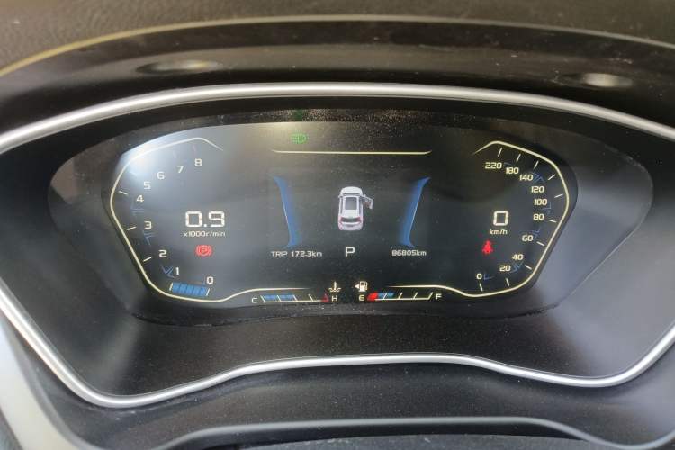 Used Geely Auto Vision X6 2018 1.4T CVT 4G Connected Flagship Edition Instrument Cluster
