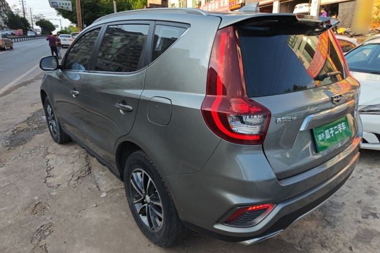 Used Geely Auto Vision X6 2018 1.4T CVT 4G Connected Flagship Edition Rear Left 45 Deg