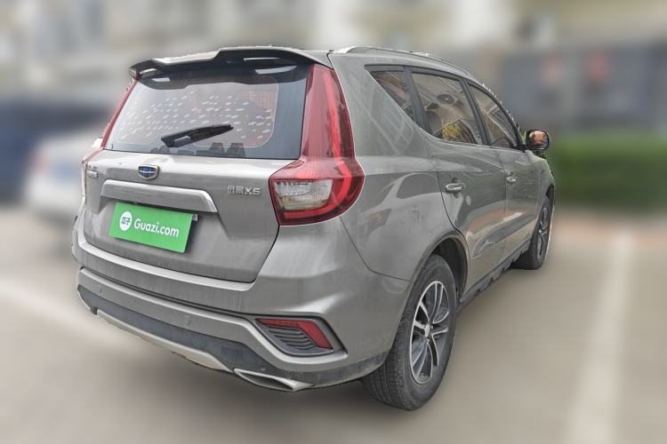 Used Geely Auto Vision X6 2018 1.4T CVT 4G Connected Flagship Edition Rear Right 45 Deg