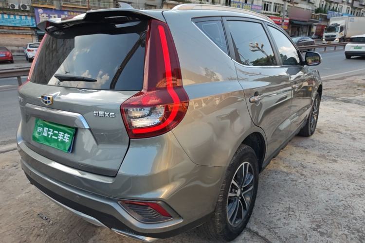Used Geely Auto Vision X6 2018 1.4T CVT 4G Connected Flagship Edition Rear Right 45 Deg