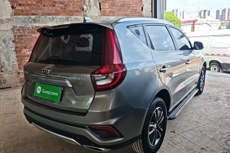 Used Geely Auto Vision X6 2018 1.4T CVT 4G Connected Luxury Version Rear Right 45 Deg