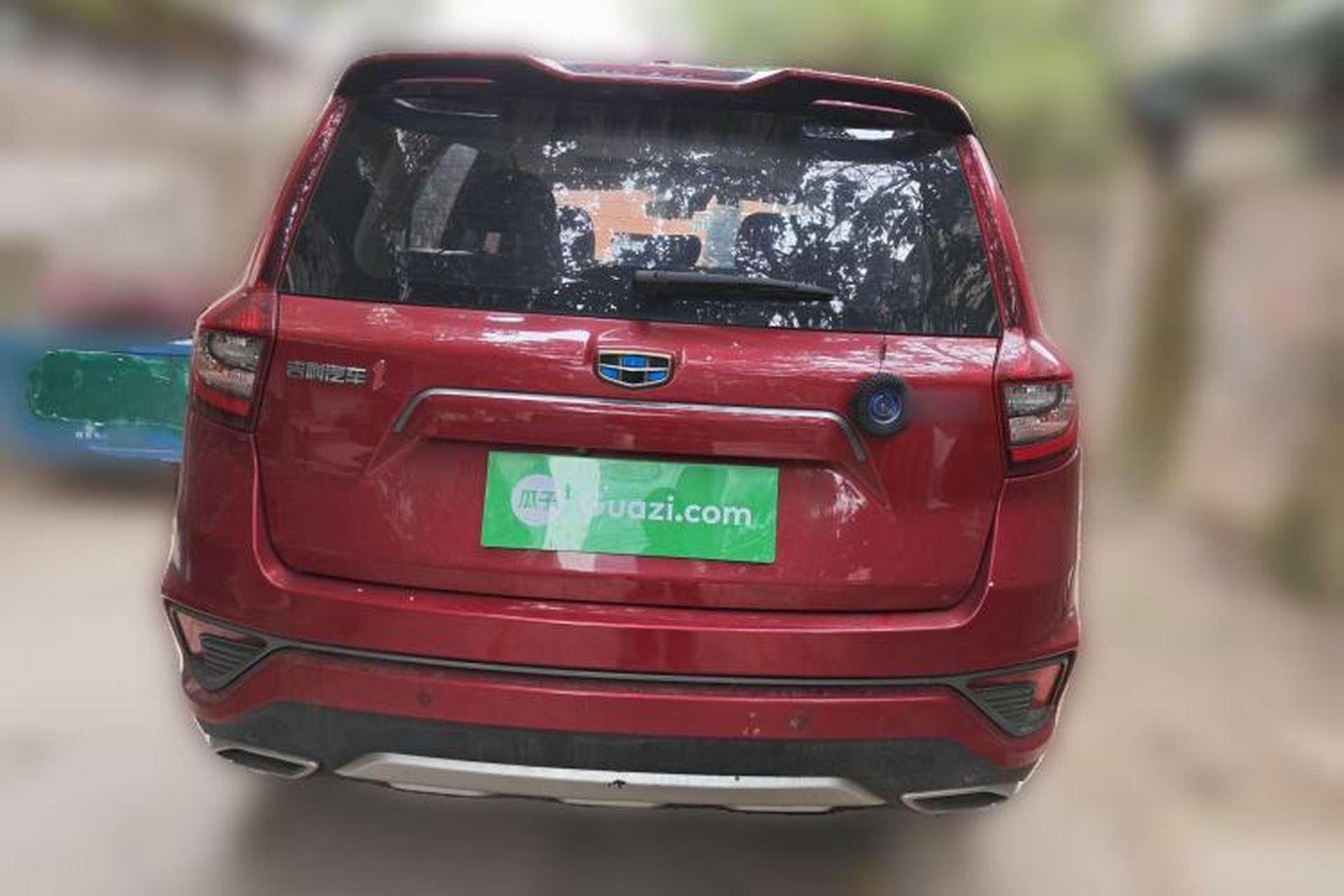 Used Geely Auto Vision X6 2018 1.4T CVT 4G Connected Flagship Edition Rear