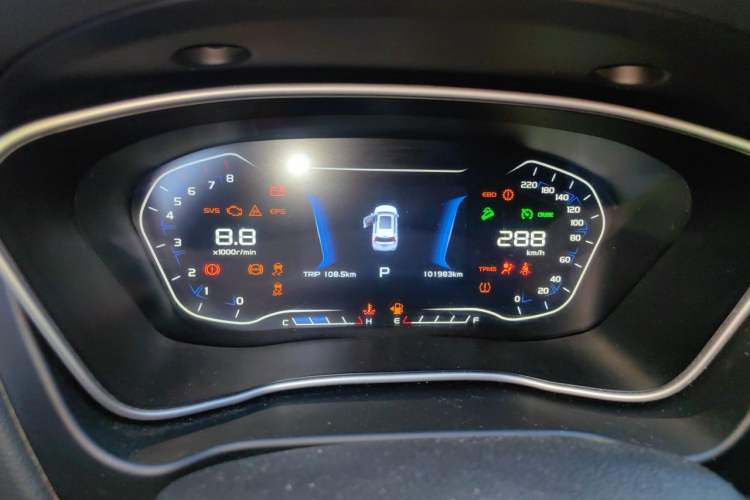 Used Geely Auto Vision X6 2018 1.4T CVT 4G Connected Luxury Version Instrument Cluster