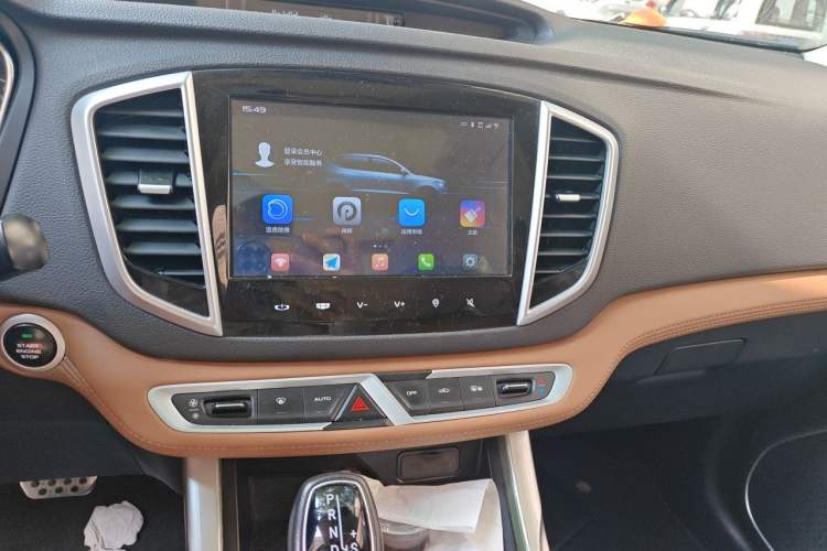 Used Geely Auto Vision X6 2018 1.4T CVT 4G Connected Flagship Edition Audio And AC Panel