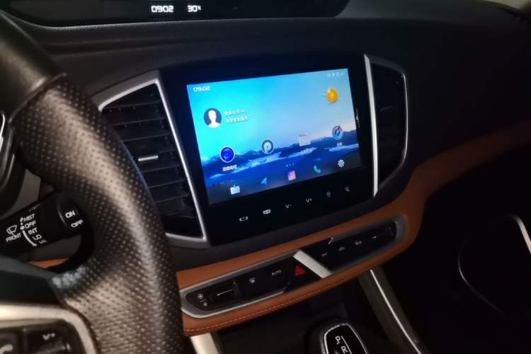 Used Geely Auto Vision X6 2018 1.4T CVT 4G Connected Flagship Edition Audio And AC Panel