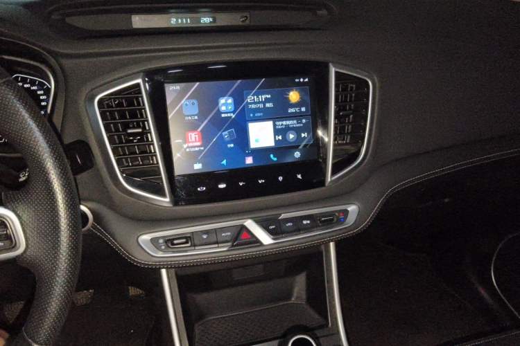 Used Geely Auto Vision X6 2018 1.8L Manual 4G Connect Luxury Edition Audio And AC Panel