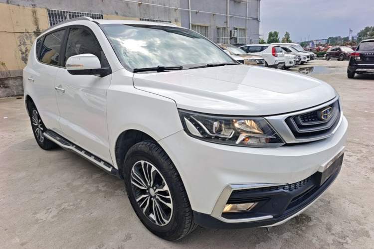 Used Geely Auto Vision X6 2018 1.8L Manual 4G Connect Luxury Edition Front Right 45 Deg