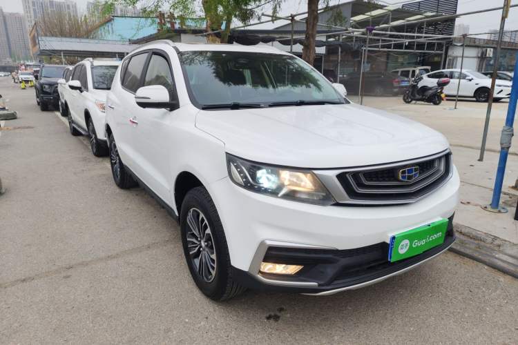 Used Geely Auto Vision X6 2018 1.8L Manual 4G Connect Luxury Edition Front Right 45 Deg