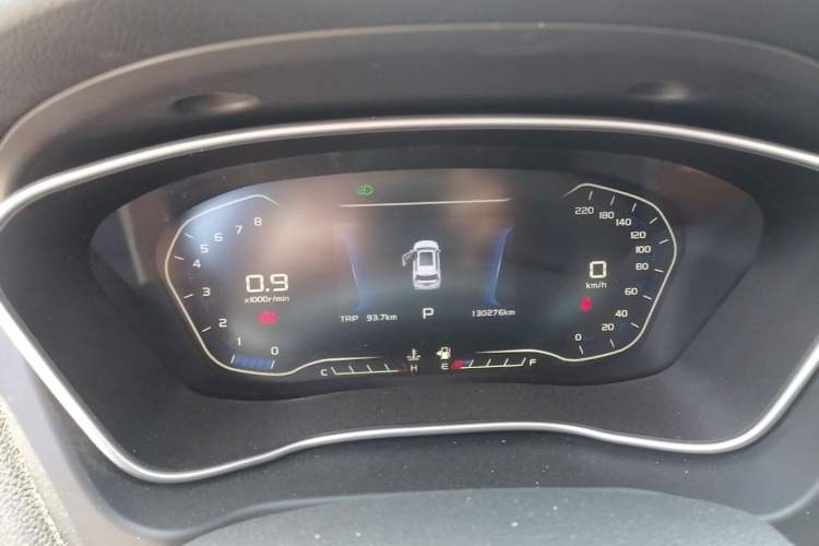 Used Geely Auto Vision X6 2018 1.4T CVT 4G Connected Luxury Version Instrument Cluster