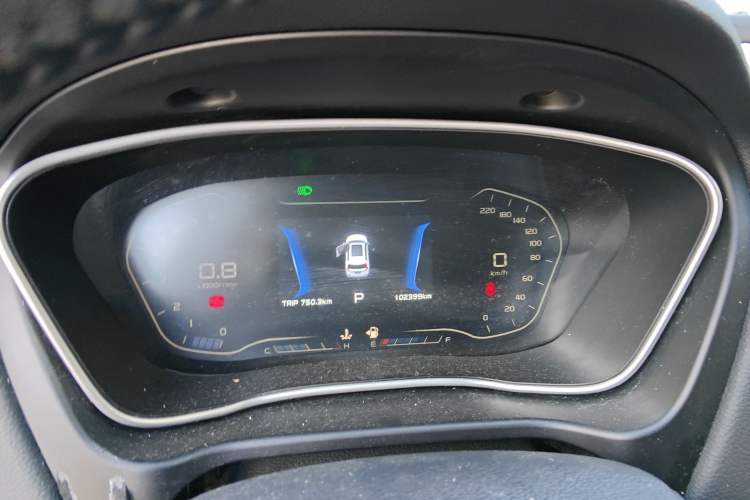 Used Geely Auto Vision X6 2018 1.4T CVT 4G Connected Luxury Version Instrument Cluster