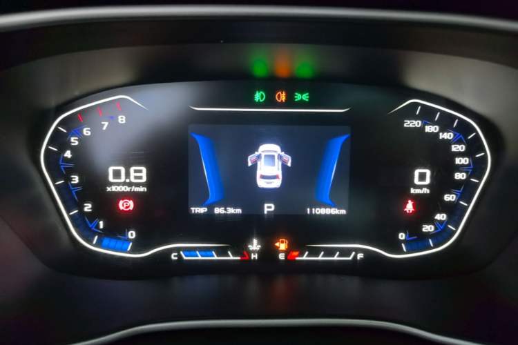 Used Geely Auto Vision X6 2018 1.4T CVT 4G Connected Flagship Edition Instrument Cluster
