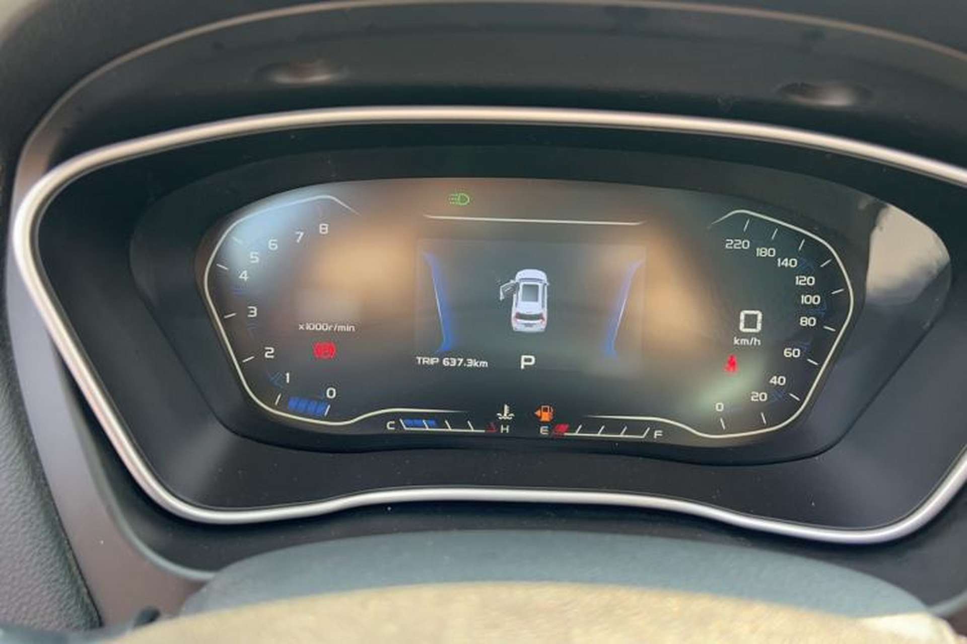 Used Geely Auto Vision X6 2018 1.4T CVT 4G Connected Flagship Edition Instrument Cluster
