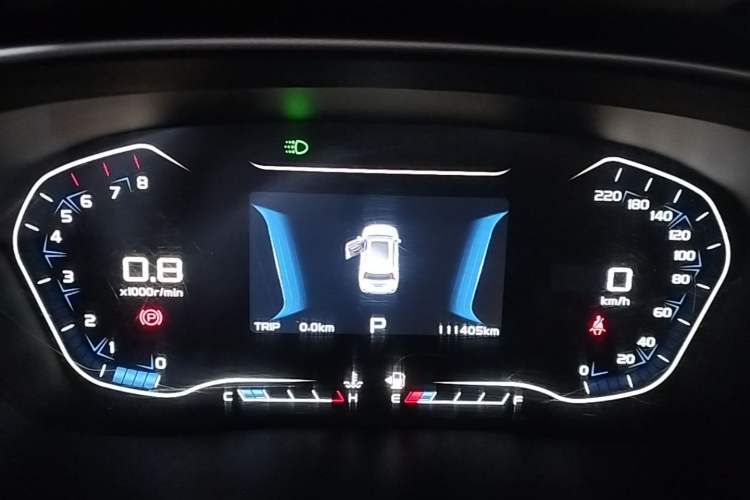 Used Geely Auto Vision X6 2018 1.4T CVT 4G Connected Flagship Edition Instrument Cluster