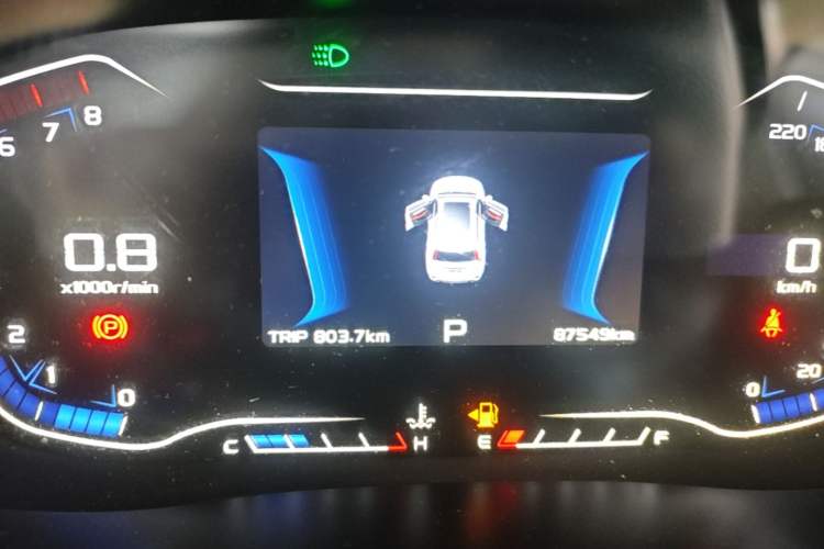 Used Geely Auto Vision X6 2018 1.4T CVT 4G Connected Flagship Edition Instrument Cluster