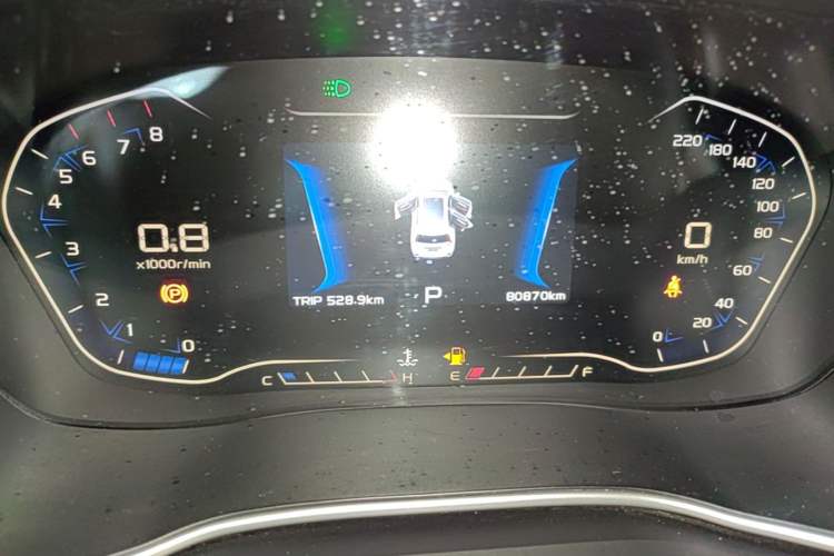 Used Geely Auto Vision X6 2018 1.4T CVT 4G Connected Luxury Version Instrument Cluster