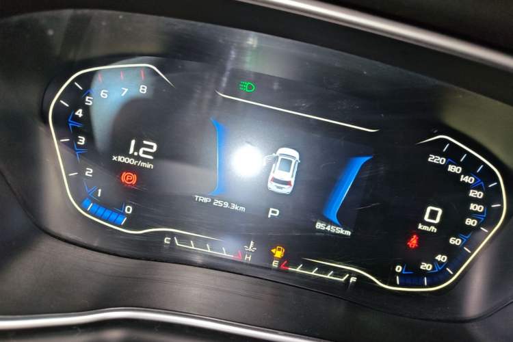 Used Geely Auto Vision X6 2018 1.4T CVT 4G Connected Luxury Version Instrument Cluster