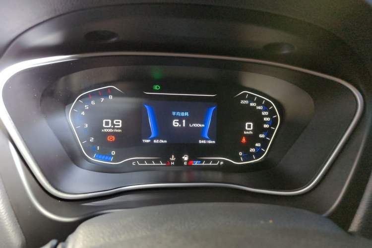 Used Geely Auto Vision X6 2018 1.8L Manual 4G Connect Luxury Edition Odometer Close Up
