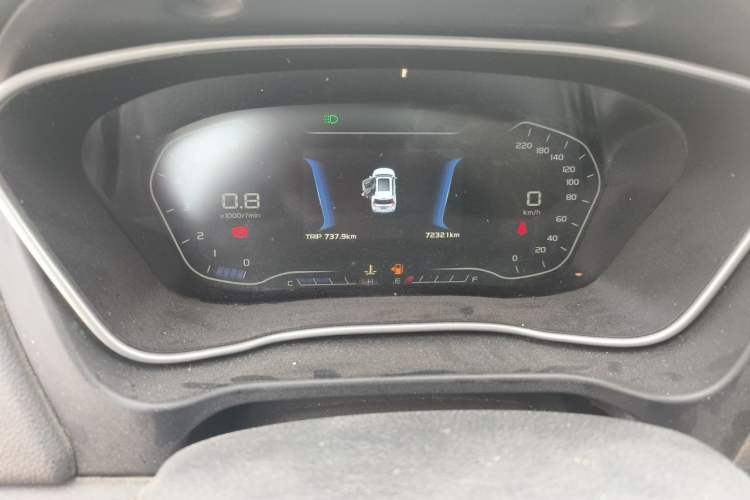 Used Geely Auto Vision X6 2018 1.8L Manual 4G Connect Luxury Edition Odometer Close Up