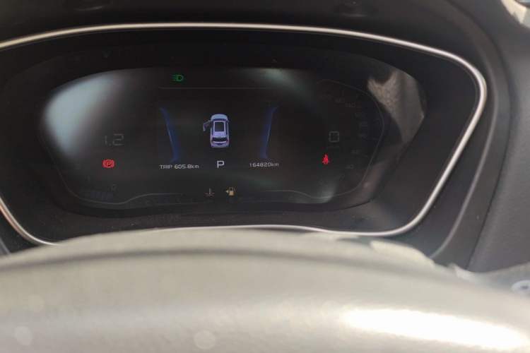 Used Geely Auto Vision X6 2018 1.4T CVT 4G Connected Luxury Version Odometer Close Up