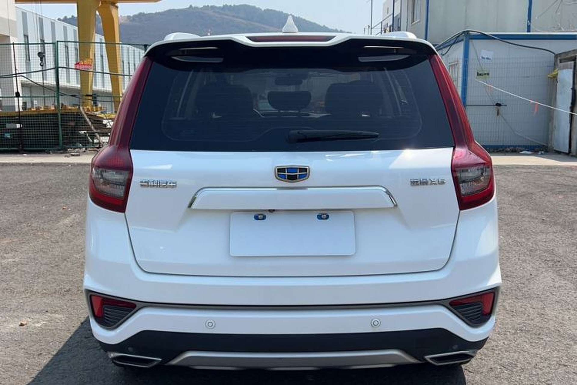 Used Geely Auto Vision X6 2018 1.4T CVT 4G Connected Flagship Edition Rear