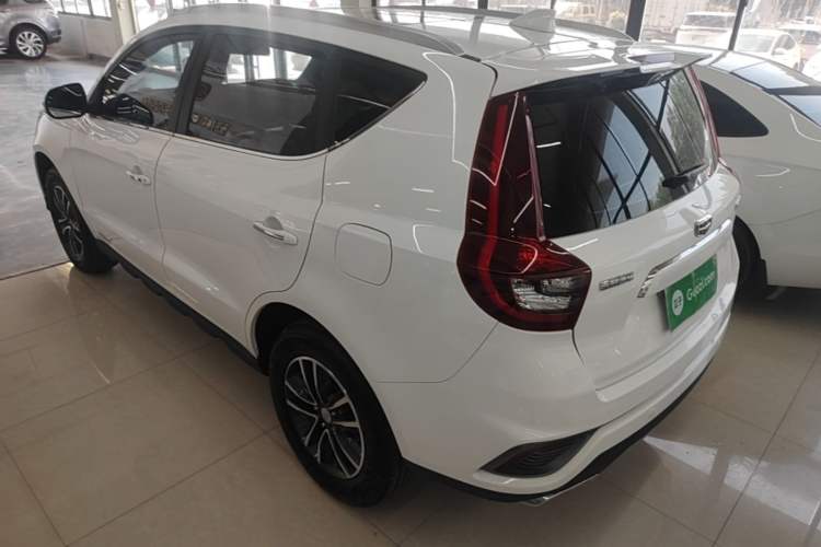 Used Geely Auto Vision X6 2018 1.4T CVT 4G Connected Flagship Edition Rear Left 45 Deg