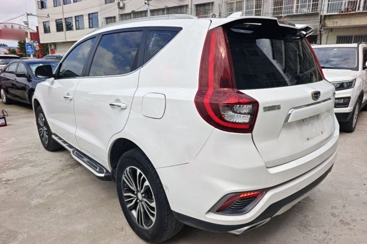 Used Geely Auto Vision X6 2018 1.8L Manual 4G Connect Luxury Edition Rear Left 45 Deg