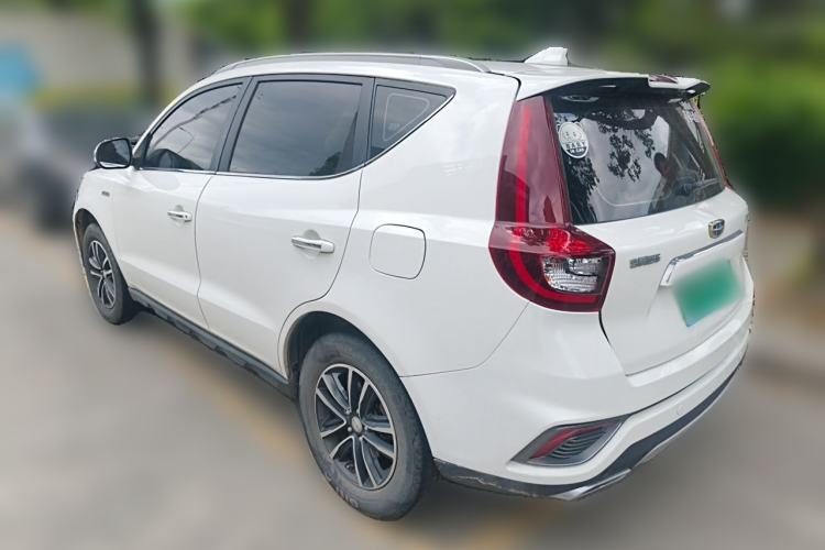 Used Geely Auto Vision X6 2018 1.4T CVT 4G Connected Flagship Edition Rear Left 45 Deg