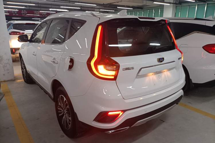 Used Geely Auto Vision X6 2018 1.8L Manual 4G Connect Luxury Edition Rear Left 45 Deg