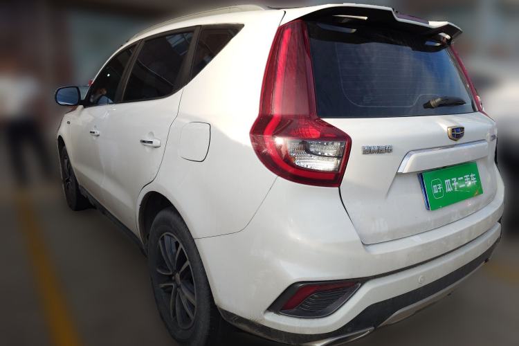 Used Geely Auto Vision X6 2018 1.4T CVT 4G Connected Flagship Edition Rear Left 45 Deg