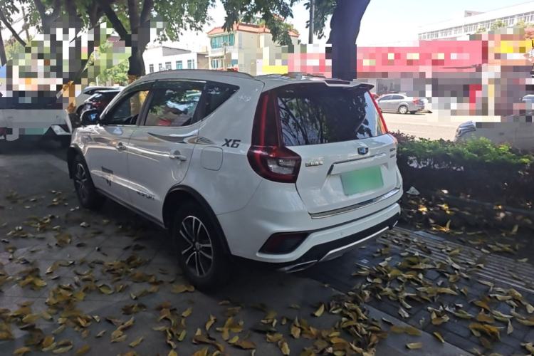 Used Geely Auto Vision X6 2018 1.4T CVT 4G Connected Flagship Edition Rear Left 45 Deg
