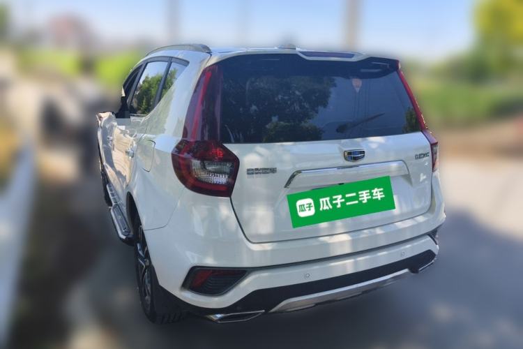 Used Geely Auto Vision X6 2018 1.4T CVT 4G Connected Flagship Edition Rear Left 45 Deg