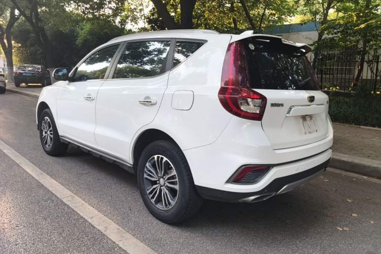 Used Geely Auto Vision X6 2018 1.8L Manual 4G Connect Luxury Edition Rear Left 45 Deg