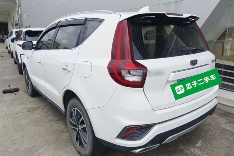 Used Geely Auto Vision X6 2018 1.4T CVT 4G Connected Flagship Edition Rear Left 45 Deg