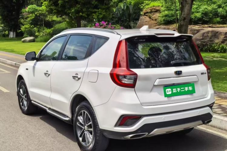 Used Geely Auto Vision X6 2018 1.4T CVT 4G Connected Flagship Edition Rear Left 45 Deg