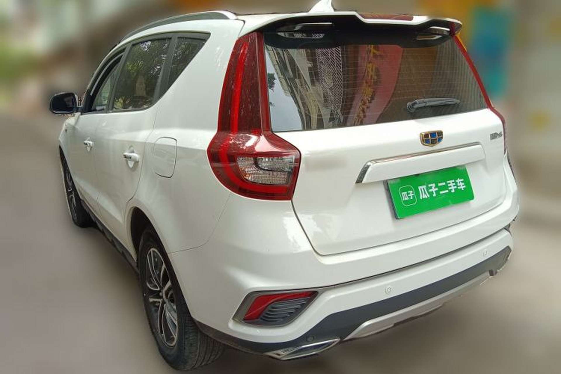 Used Geely Auto Vision X6 2018 1.4T CVT 4G Connected Flagship Edition Rear Left 45 Deg
