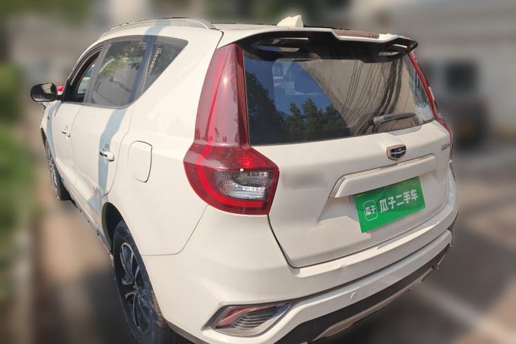 Used Geely Auto Vision X6 2018 1.4T CVT 4G Connected Flagship Edition Rear Left 45 Deg