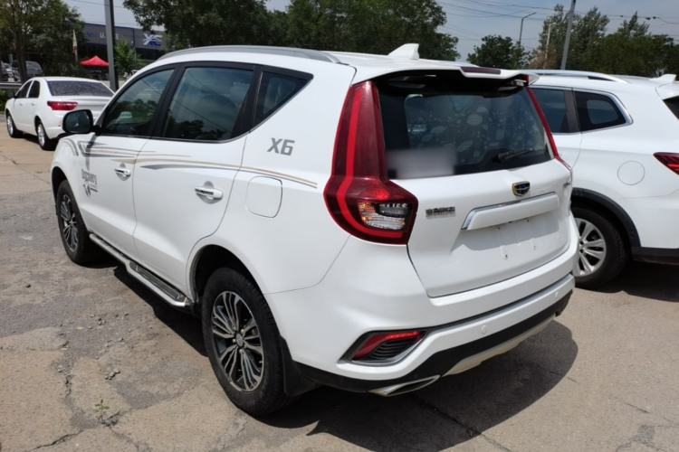 Used Geely Auto Vision X6 2018 1.8L Manual 4G Connect Luxury Edition Rear Left 45 Deg