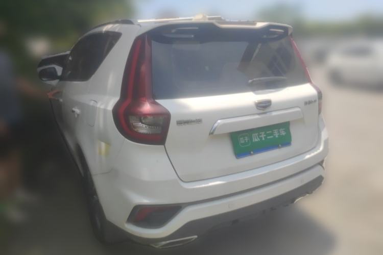 Used Geely Auto Vision X6 2018 1.4T CVT 4G Connected Flagship Edition Rear Left 45 Deg