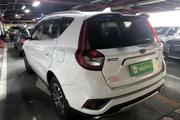 Used Geely Auto Vision X6 2018 1.8L Manual 4G Connect Luxury Edition Rear Left 45 Deg