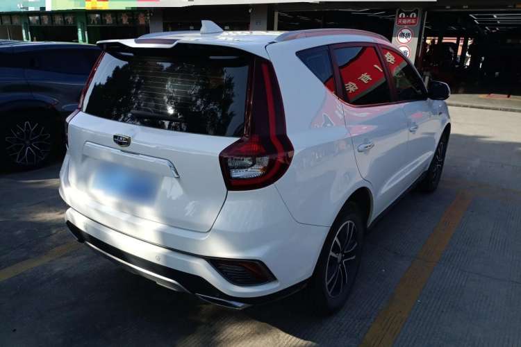 Used Geely Auto Vision X6 2018 1.4T CVT 4G Connected Flagship Edition Rear Right 45 Deg