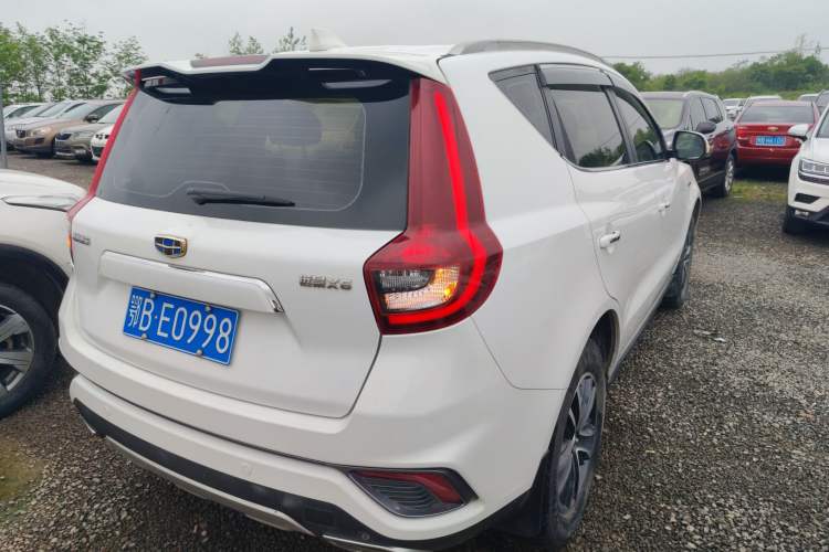 Used Geely Auto Vision X6 2018 1.4T CVT 4G Connected Luxury Version Rear Right 45 Deg