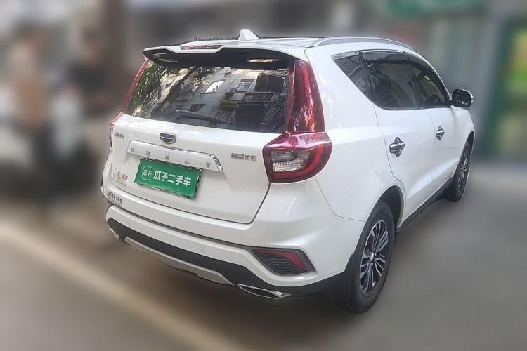 Used Geely Auto Vision X6 2018 1.8L Manual 4G Connect Luxury Edition Rear Right 45 Deg