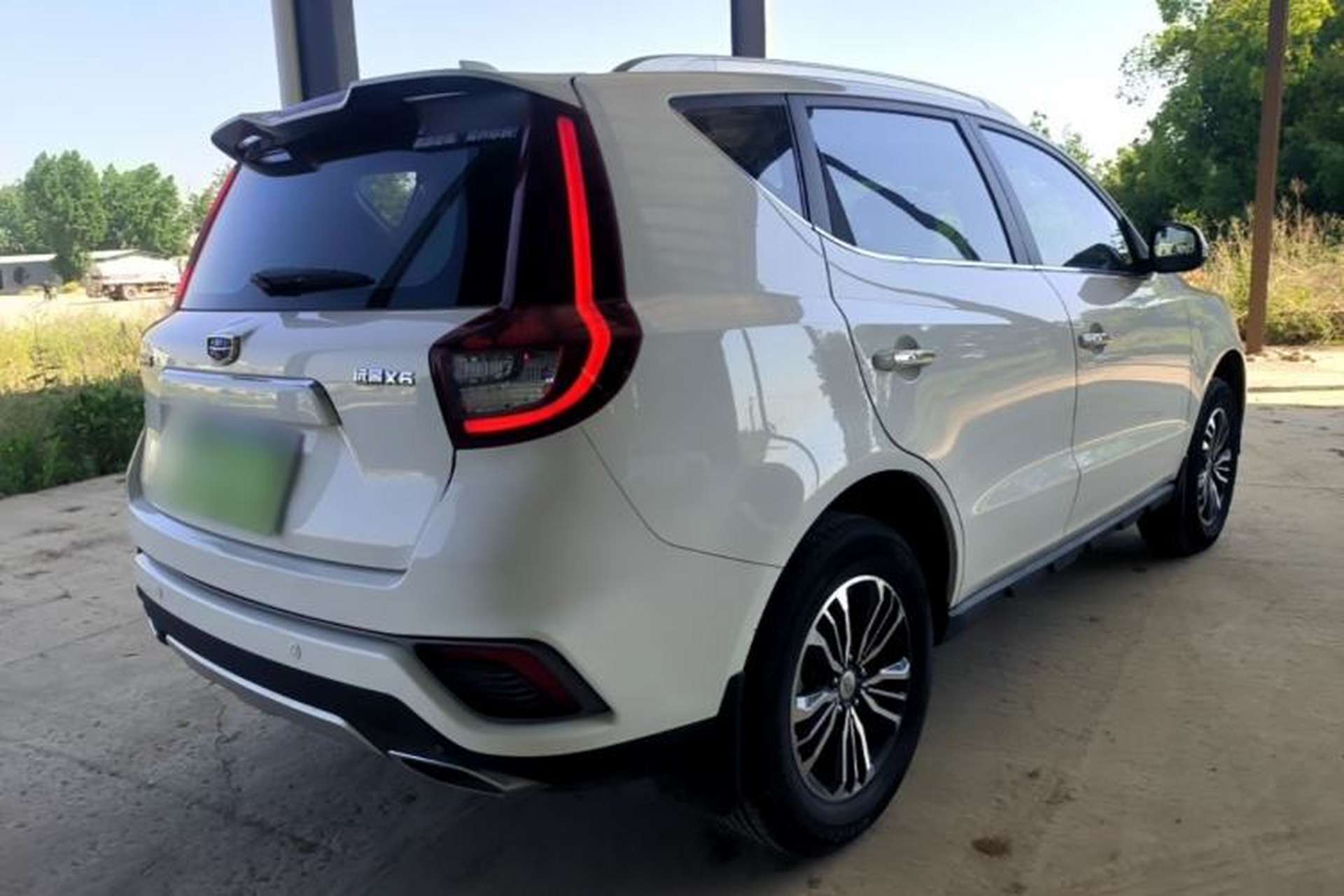 Used Geely Auto Vision X6 2018 1.8L Manual 4G Connect Luxury Edition Rear Right 45 Deg