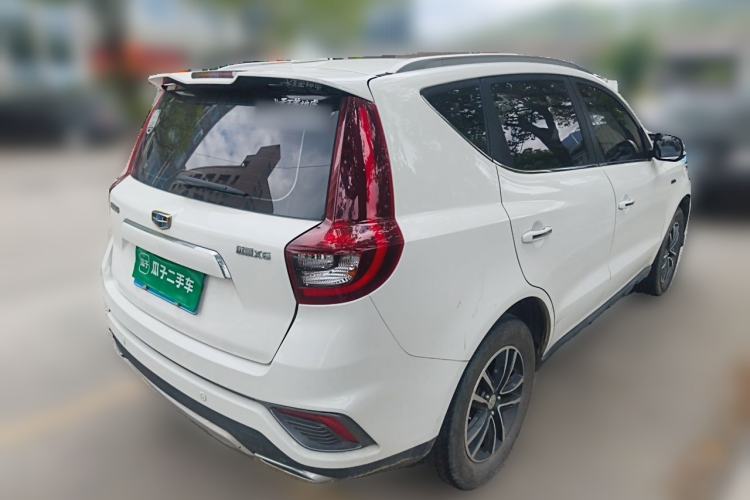 Used Geely Auto Vision X6 2018 1.4T CVT 4G Connected Flagship Edition Rear Right 45 Deg