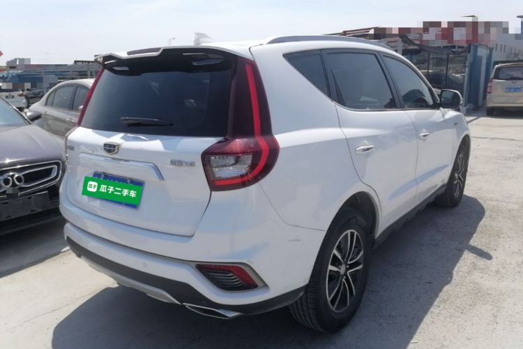Used Geely Auto Vision X6 2018 1.4T CVT 4G Connected Luxury Version Rear Right 45 Deg