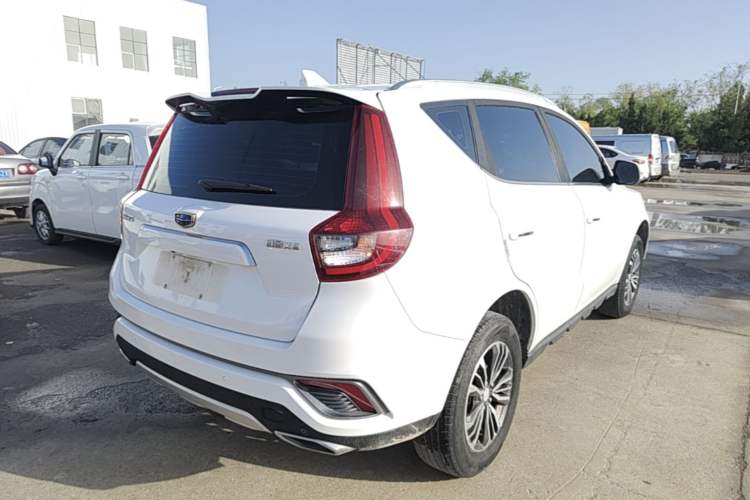 Used Geely Auto Vision X6 2018 1.8L Manual 4G Connect Luxury Edition Rear Right 45 Deg