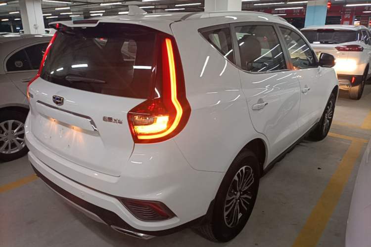 Used Geely Auto Vision X6 2018 1.8L Manual 4G Connect Luxury Edition Rear Right 45 Deg